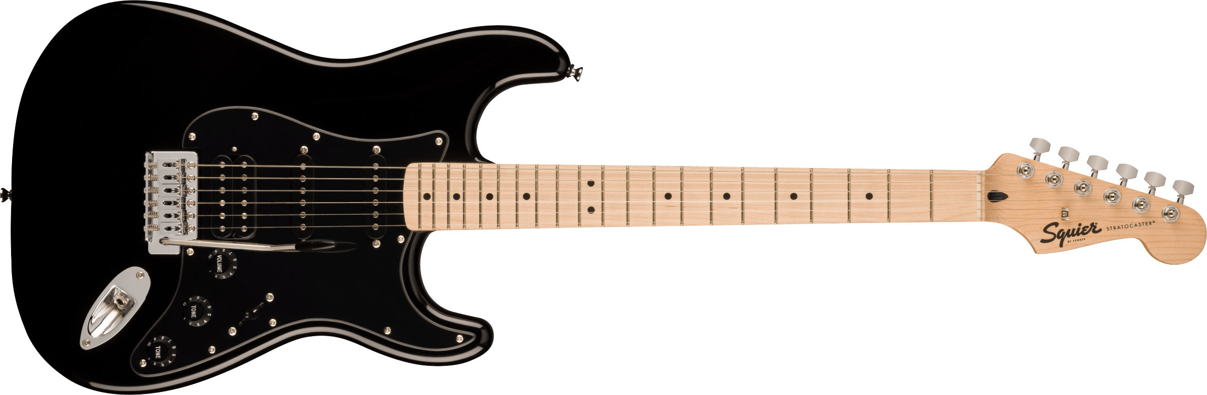 SQUIER - Sonic Stratocaster HSS MN Black