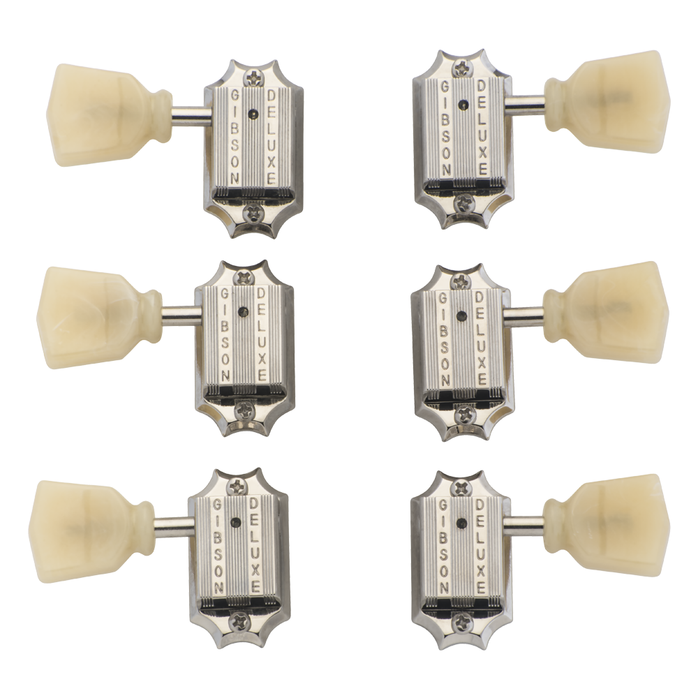 GIBSON - Vintage Nickel Machine Heads-Yellow Buttons