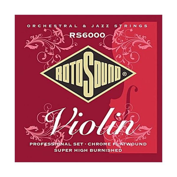 ROTOSOUND - RS6000 Cordas Violino 10-30 Flatwound