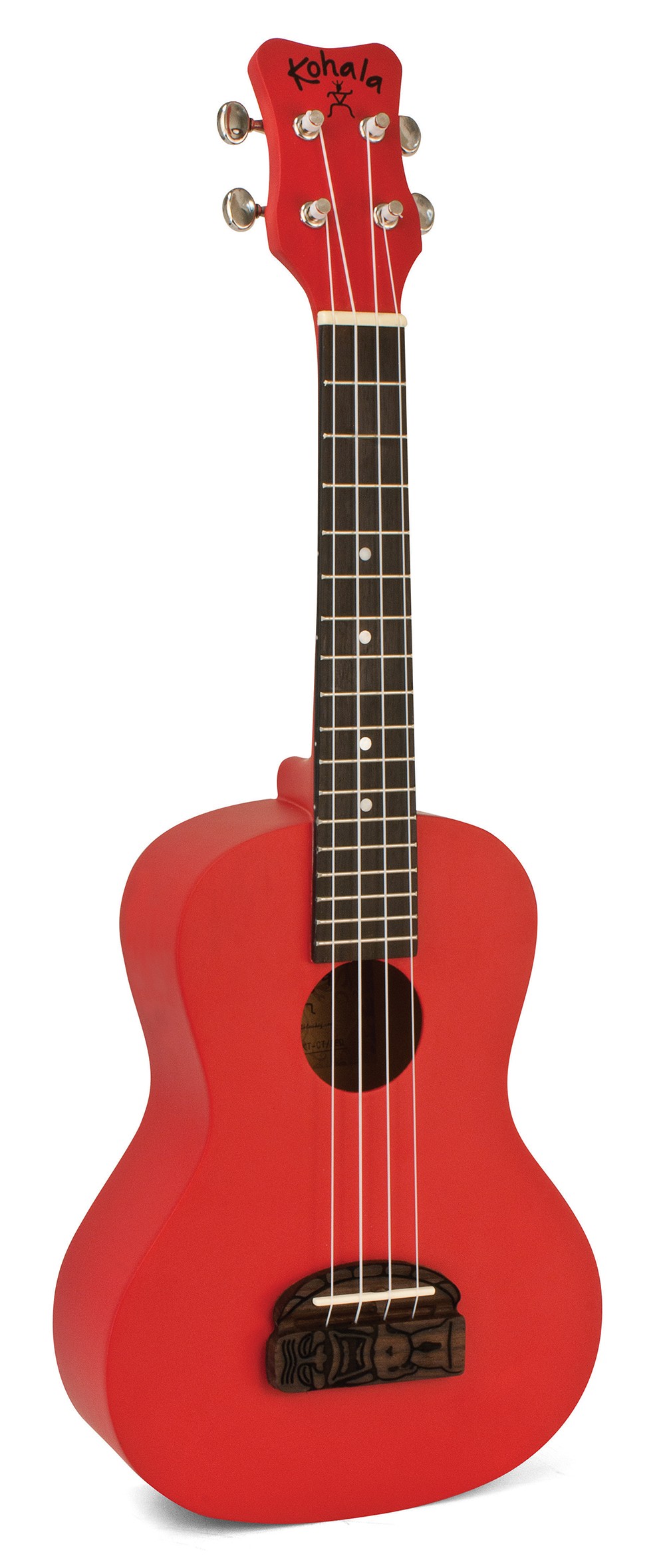 KOHALA - KT-SRD Ukulele Tiki Soprano Vermelho