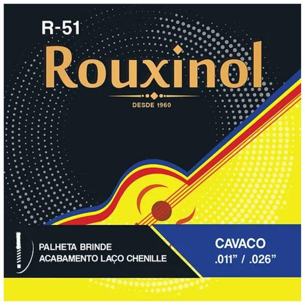 ROUXINOL - R51-Cordas p/Cavaquinho