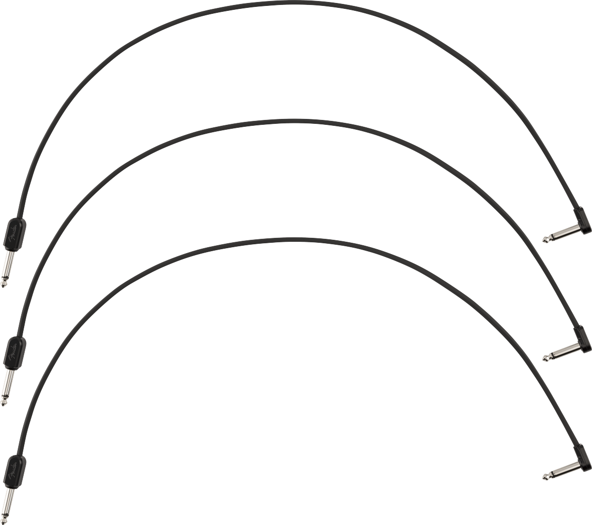 FENDER - Blockchain 24" Patch Cable, 3-pack, Straight/Angle