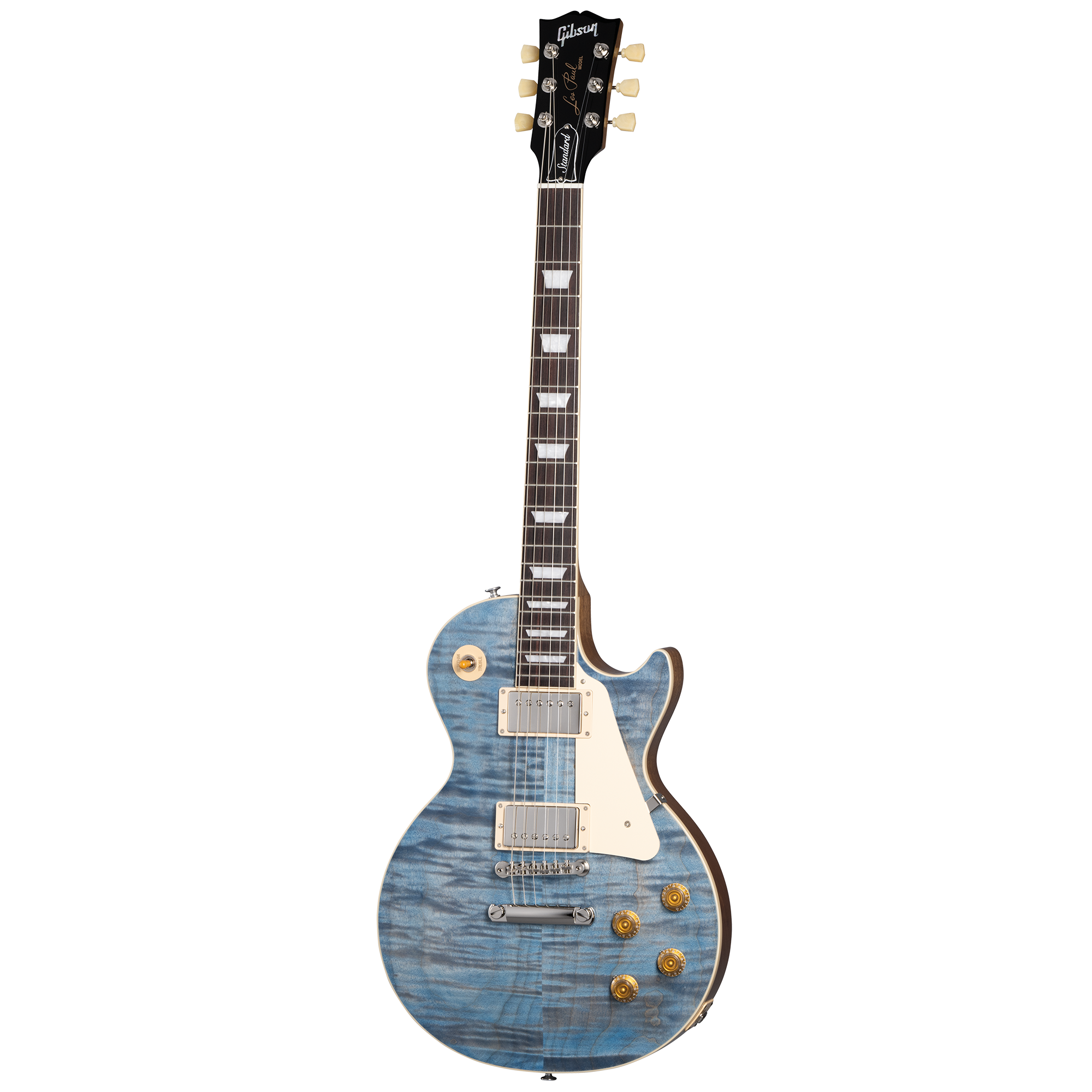 GIBSON - Les Paul Standard 50's Figured Top Ocean Blue