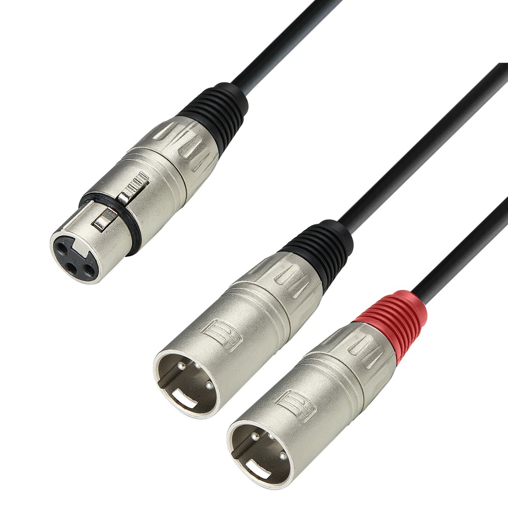 ADAM HALL - 3 STAR YFMM 0600-2 XLR Male x XLR Female 6m