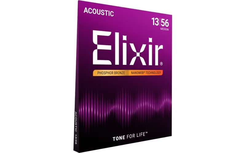 ELIXIR - Nanoweb Phospor Bronze 13-56