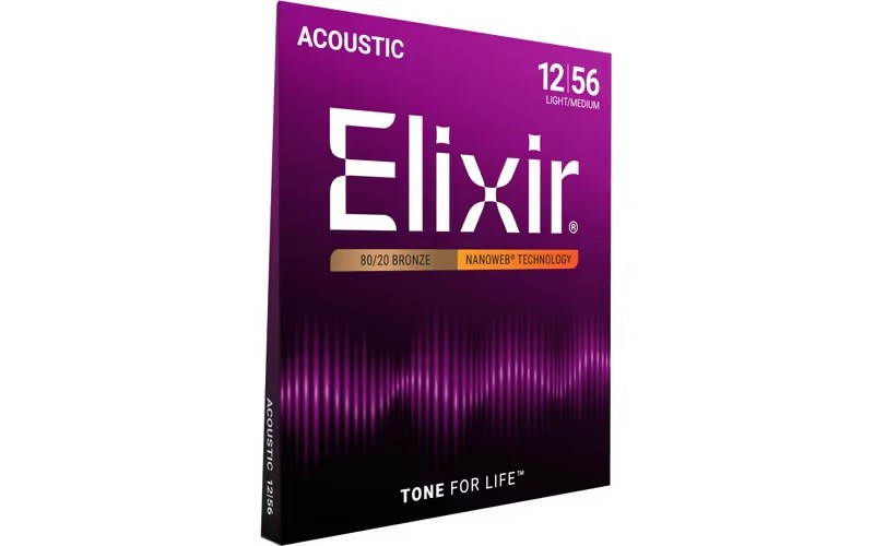 ELIXIR - Nanoweb Acoustic 80/20 - 12-56