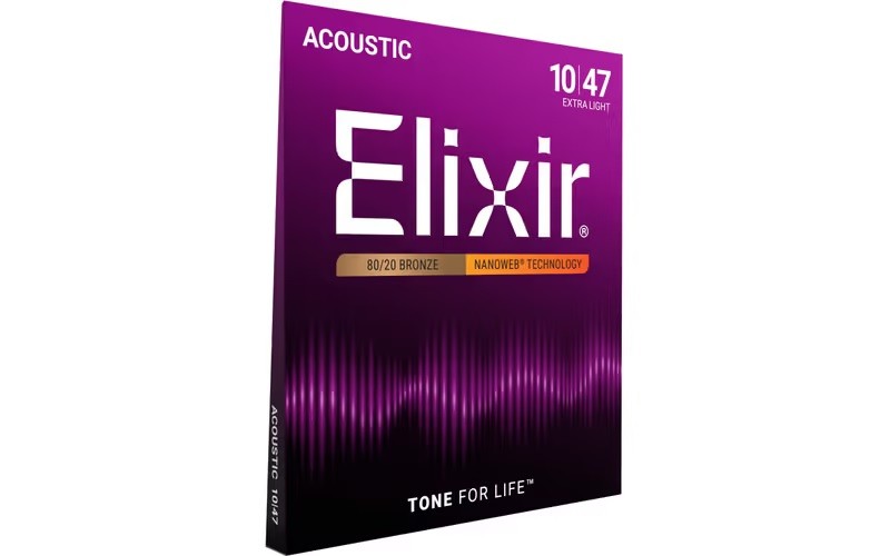 ELIXIR - 11002 Nanoweb Extra Light Acoustic 010-047