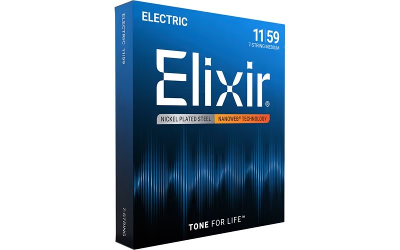 ELIXIR - Nanoweb Electric - 7 cordas 11-59