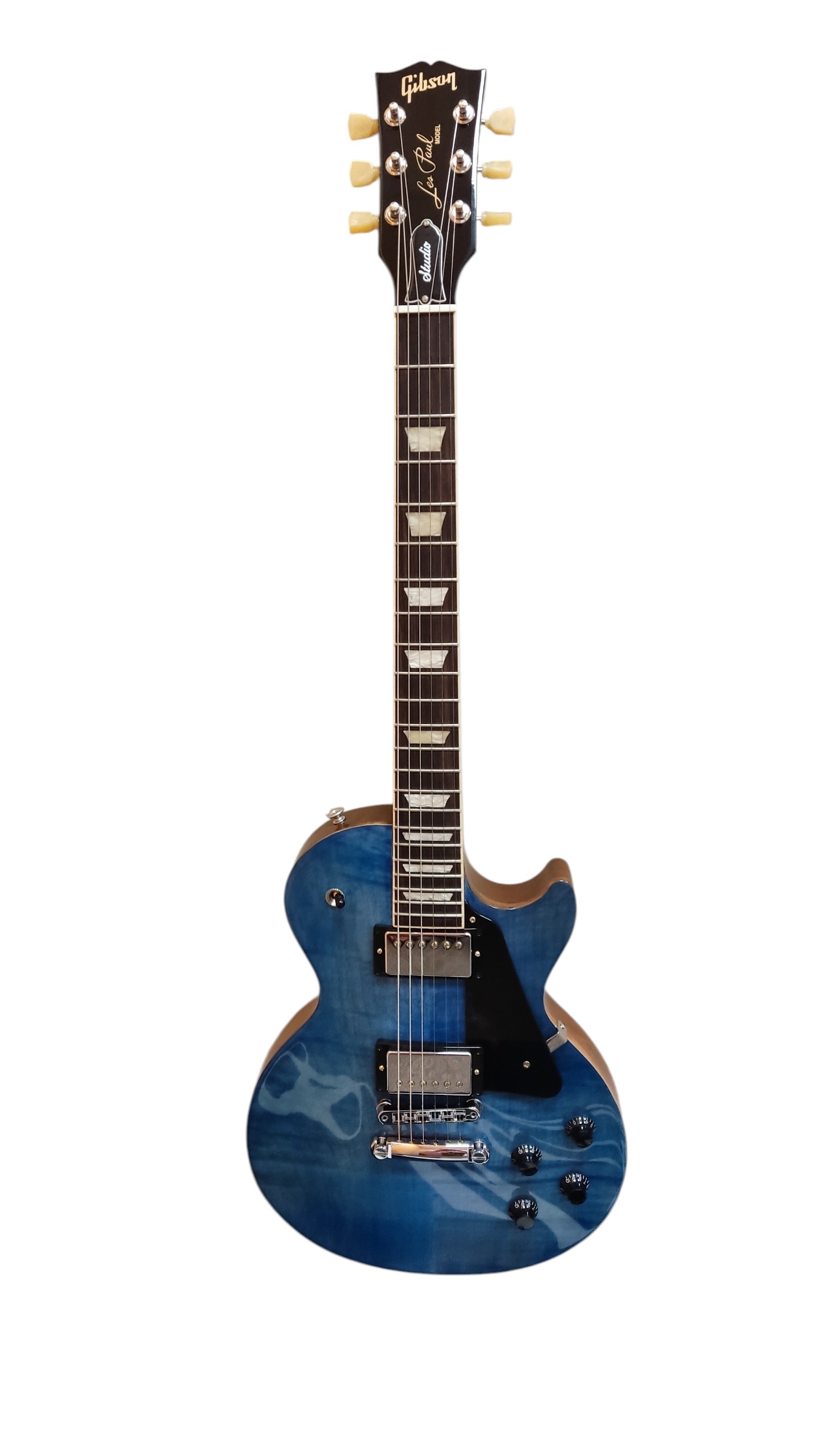 GIBSON - Les Paul Studio Figured Ocean Blue