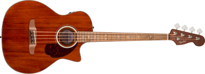 FENDER - California Deluxe Kingman CE Mahogany Natural  Bass 