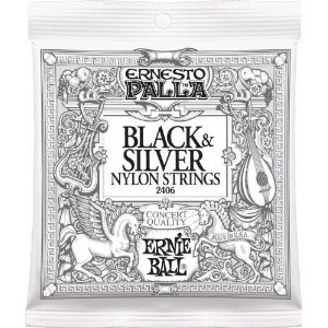 ERNIEBALL Ernesto Palla Nylon Classical Black & Silver