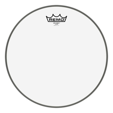 REMO BD-0308-00 Batter, Diplomat, Clear, 8" Diameter