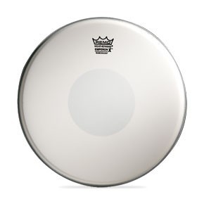 REMO BX-0114-10  Emperor X, Coated, Black Dot, 14" Diameter