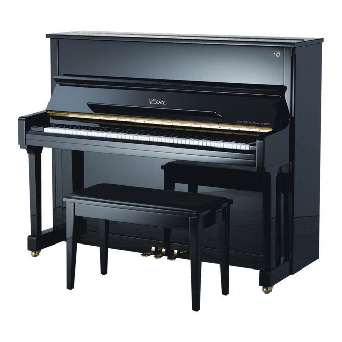 ESSEX - EUP 123E PE Piano  Vertical Steinway Designed