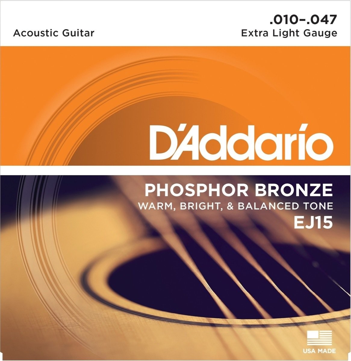 DADDARIO - EJ15 Phosphor Bronze 010-47