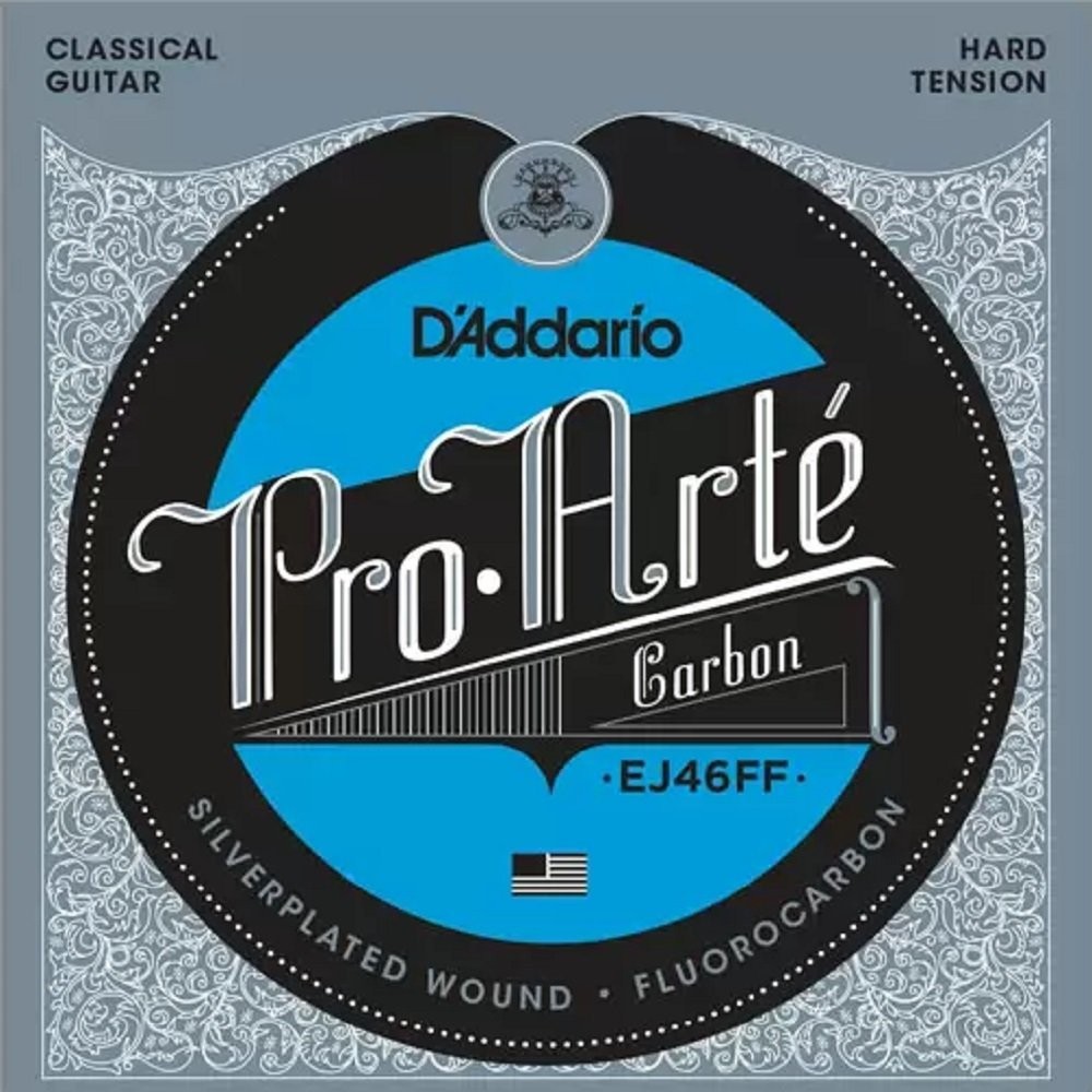 DADDARIO - EJ46FF Pro-Arté Carbon-Tensão Alta