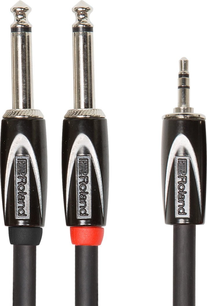 ROLAND - Cabo 2xJack Mono-Mini Jack 1,5m