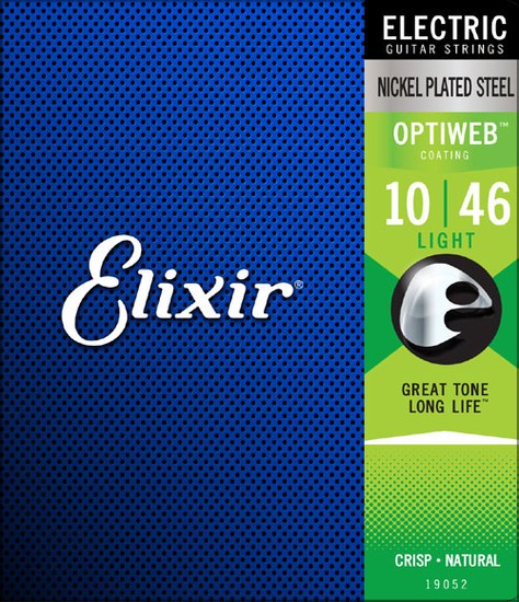 ELIXIR 19052 - OPTIWEB LIGHT ELECTRIC STRINGS 10-46