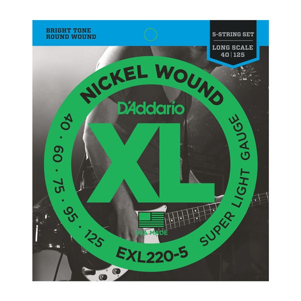 DADDARIO - EXL220-5  ( 40-125 )