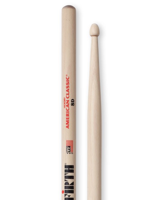 VIC FIRTH - Baquetas 8D Jazz