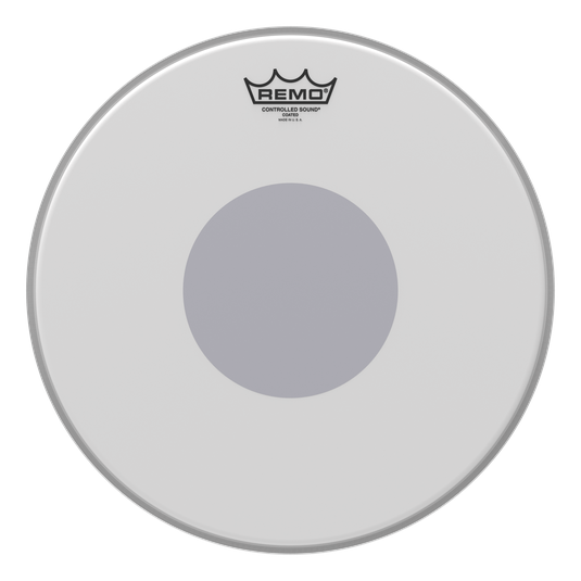 REMO - Controlled Sound Coated 14" Black Dot