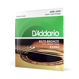 DADDARIO-EZ890 Super Light 09-45