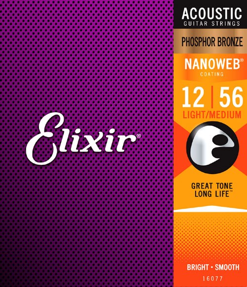 ELIXIR - Nanoweb Phosphor Bronze 12-56