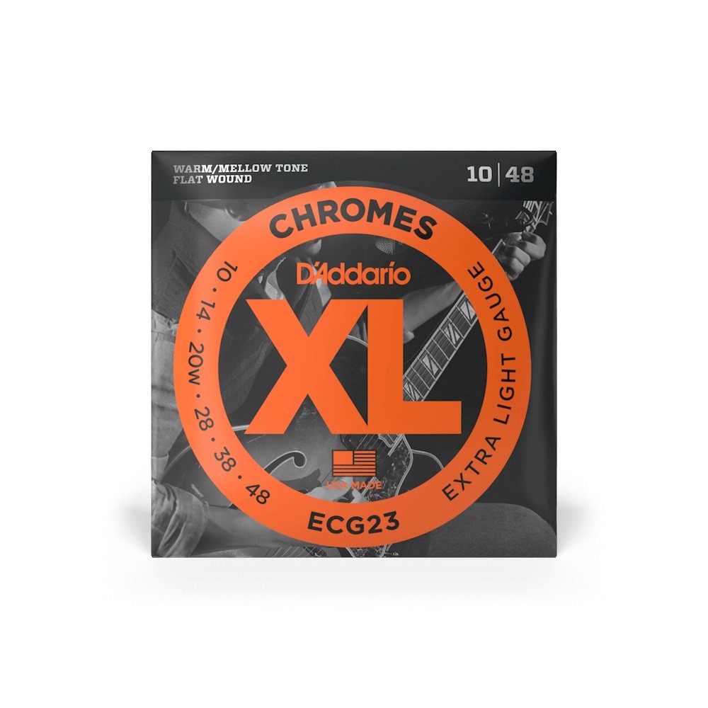 D'ADDARIO-Chromes Flatwound 010-48