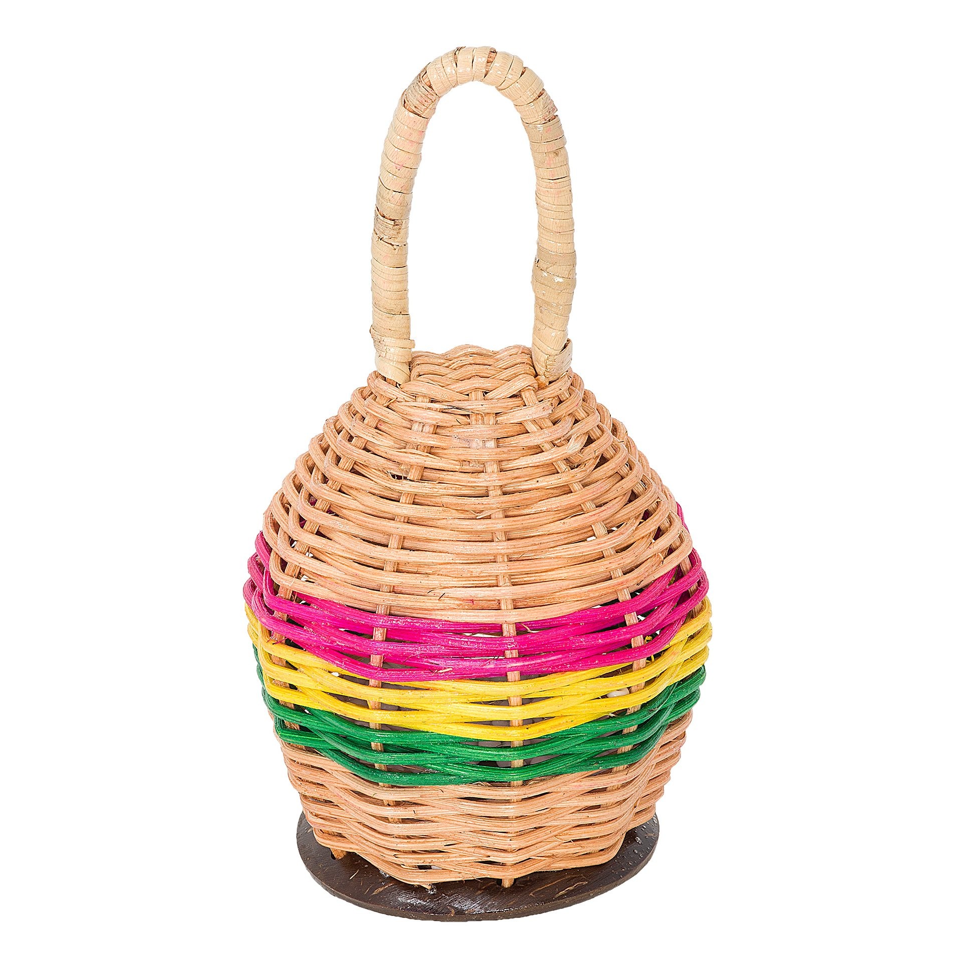 TERRÉ - Caxixi Rattan Riscas 15cm