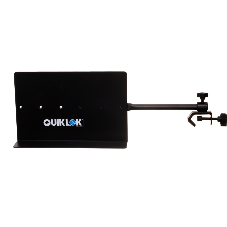 QUIKLOK MS-303 ESTANTE PEQ. C/ CLAMP ADAPTÁVEL A SUP. MICRO