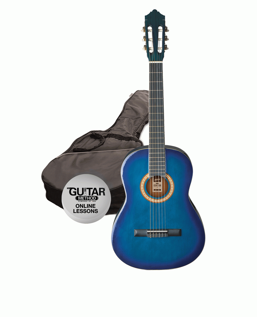 ASHTON - Guitarra Clássica 4/4-Blue Burst