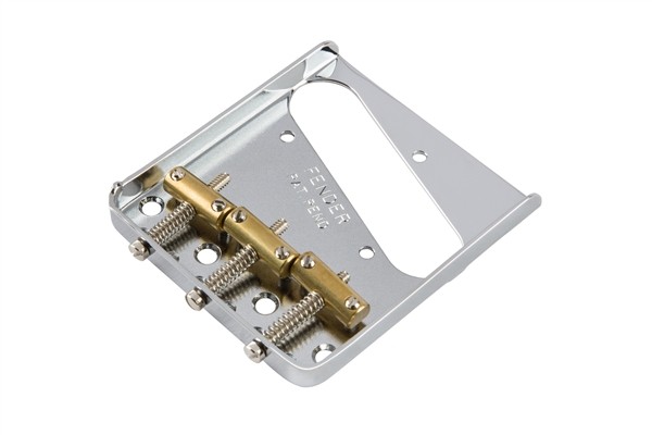 FENDER-Vintage Tele 3-Saddle Bridge-Chrome