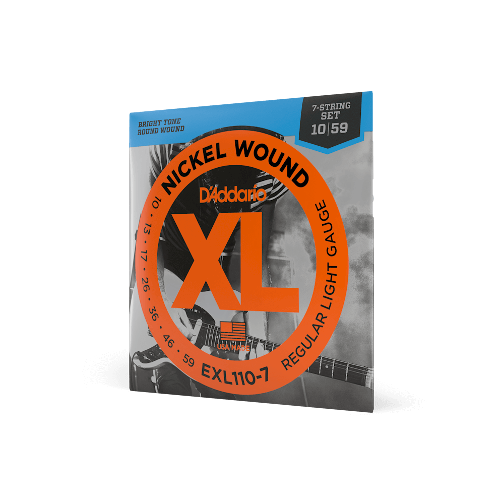 D'ADDARIO-EXL110-7 - 010-59 ( 7 cordas )