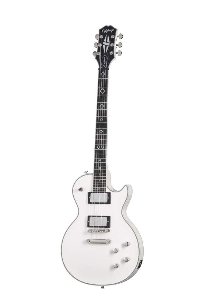 EPIPHONE - Jerry Cantrell Les Paul Custom Bone White